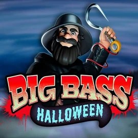 Big Bass Halloween logo by Pragmatic Play at HappySpins CasinoBig Bass Halloween