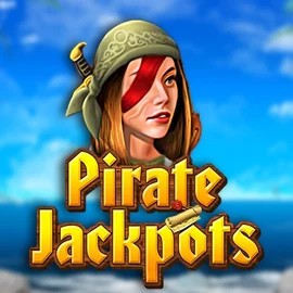 Pirate Jackpots logo by Belatra Games at HappySpins CasinoPirate Jackpots